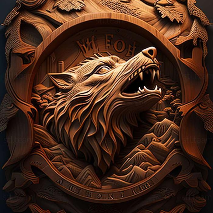 3D модель Гра Fear the Wolves (STL)